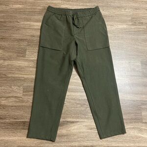 Men's Casual Olive Cargo Pants